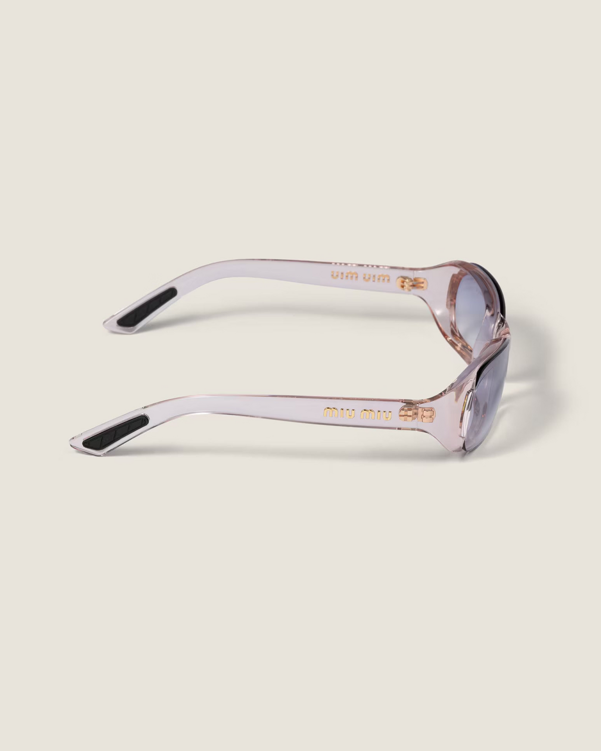 Miu Miu Runway SMUC07 Women Alabaster / Periwinkle Gradient Sunglasses