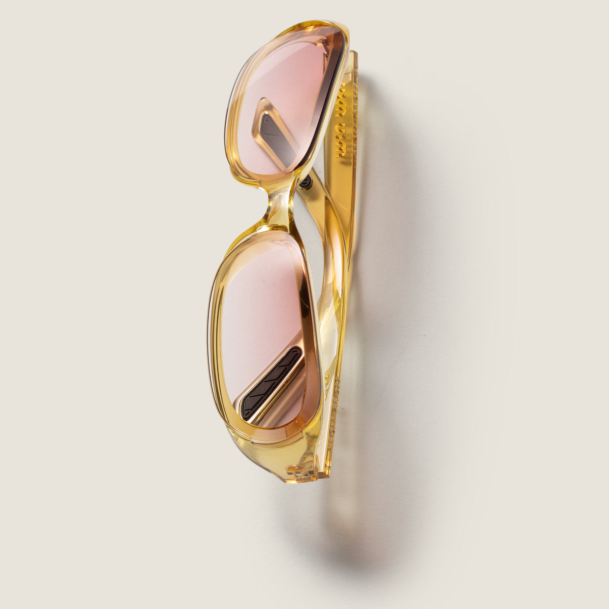 Miu Miu Runway SMUC07 Women Sunny Yellow / Peony Bio Gradient Sunglasses