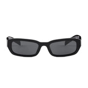 Prada Women Geometric Frame Shadow Gray Sunglasses