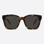 Saint Laurent Women SL M171/F 003 57 Havana Square Sunglasses