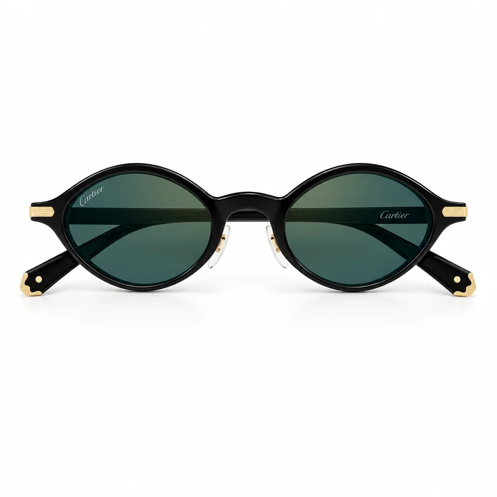 Cartier Première de C Women Grey-Blue Sunglasses