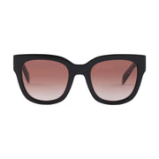 Prada Women Cat Eye Frame Dark Brown Sunglasses