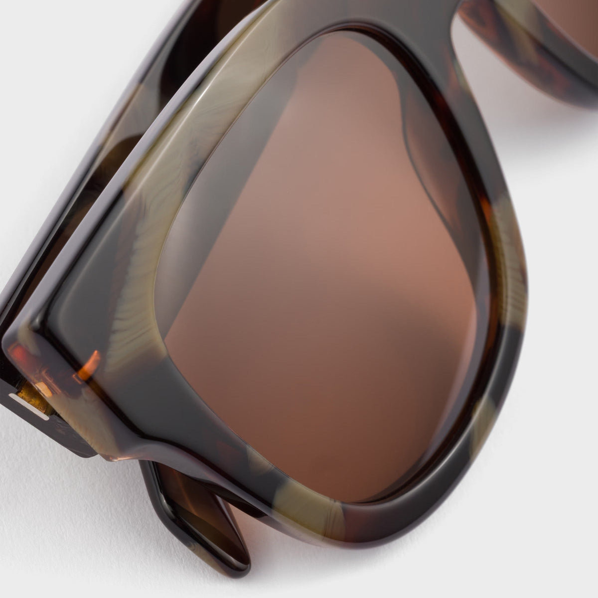 Prada Women Cat Eye Frame Matte Brown Tortoiseshell Sunglasses