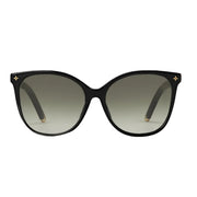 Louis Vuitton Women Cat Eye Frame Coal Black Sunglasses