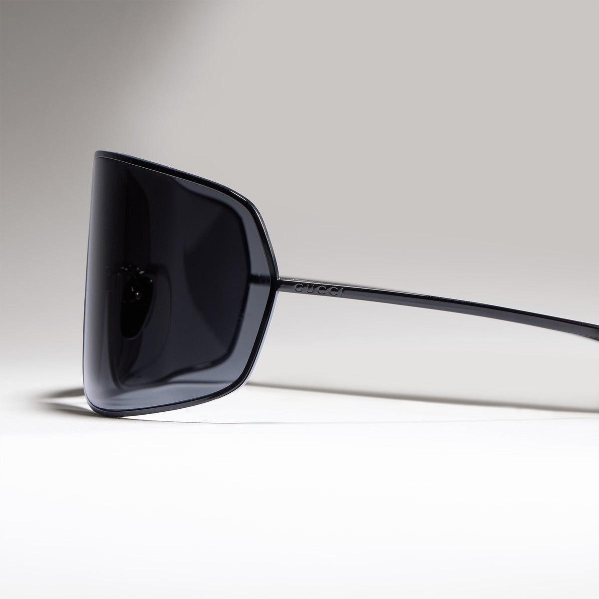 Gucci Women Mask Frame Black Sunglasses