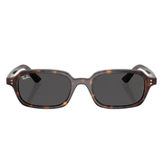 Ray Ban Men Pillow Frame Polished Havana Sunglasses