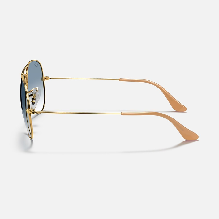 Ray Ban Men Pilot Frame Classic Gold Sunglasses