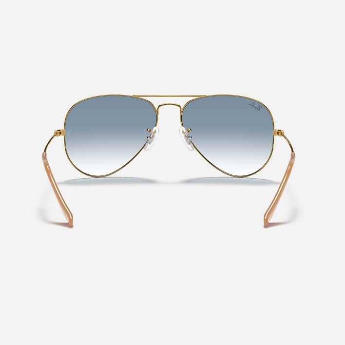Ray Ban Men Pilot Frame Classic Gold Sunglasses