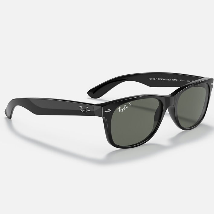 Ray Ban Women Square Frame Vanta Black Sunglasses