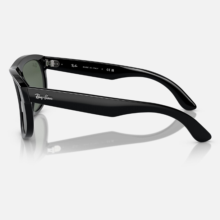 Ray Ban Men Square Frame Pearl Black Sunglasses