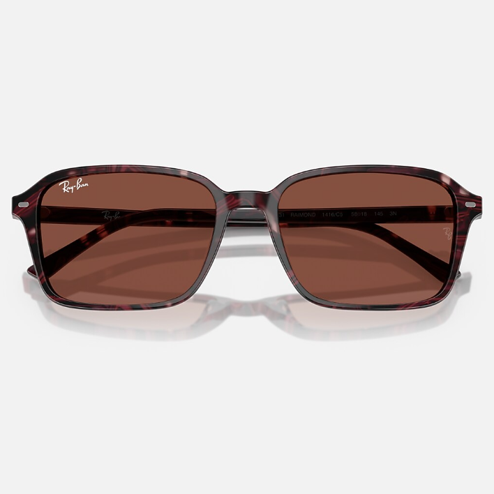 Ray Ban Women Square Frame Fantasy Violet Sunglasses