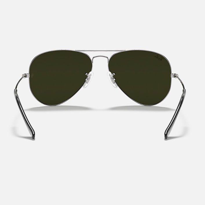 Ray Ban Women Pilot Frame Steel Silver Sunglasses