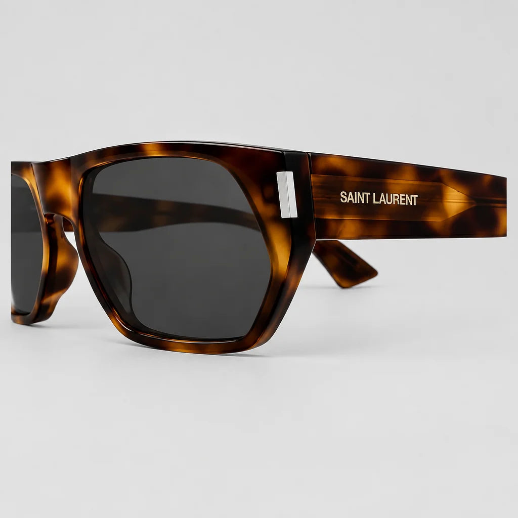 Saint Laurent SL 898 Men Havana/Grey Sunglasses