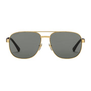 Gucci Men Navigator Frame Gold Sunglasses
