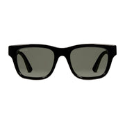 Gucci Men Square Frame Shiny Black Sunglasses
