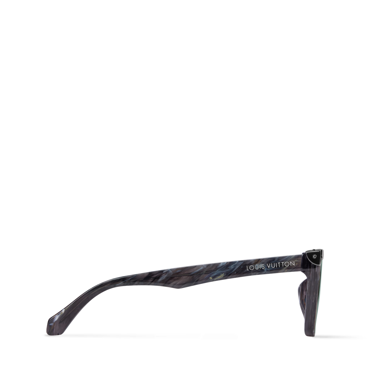Louis Vuitton Men Square Frame Grey Sunglasses