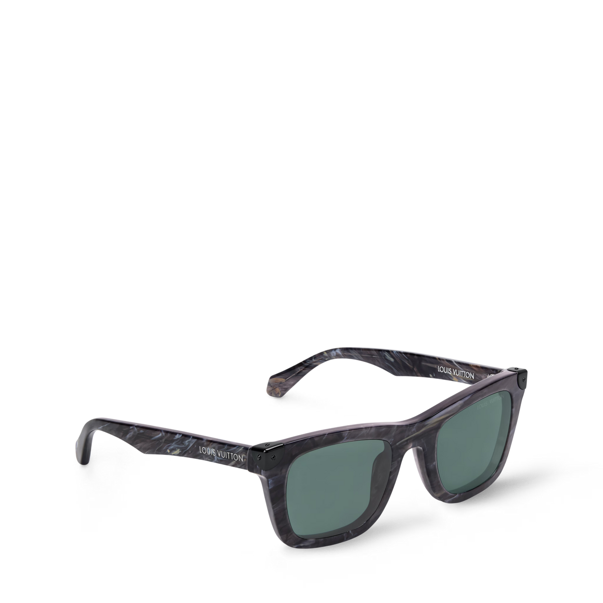 Louis Vuitton Men Square Frame Grey Sunglasses