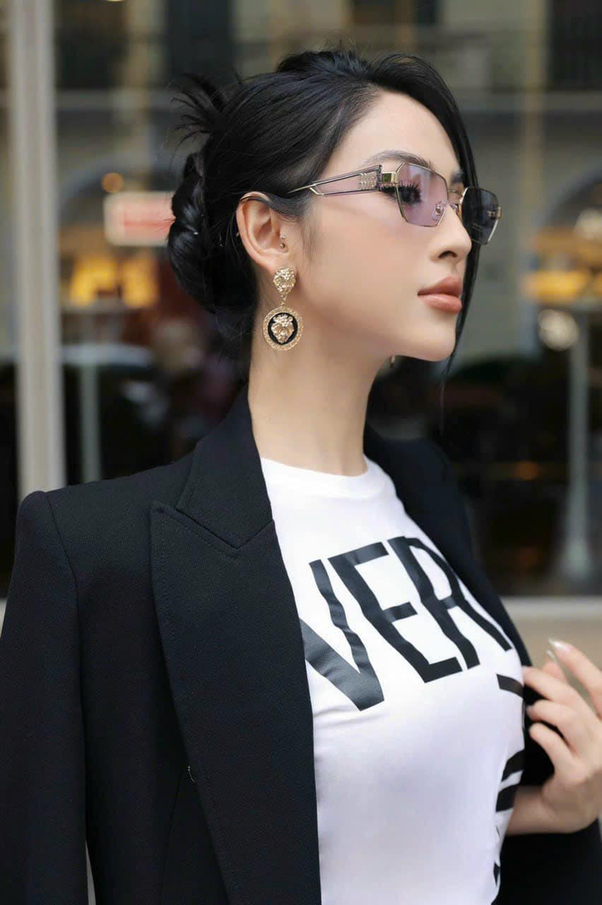 Miu Miu SMU53W Unisex Gold / Purple Sunglasses