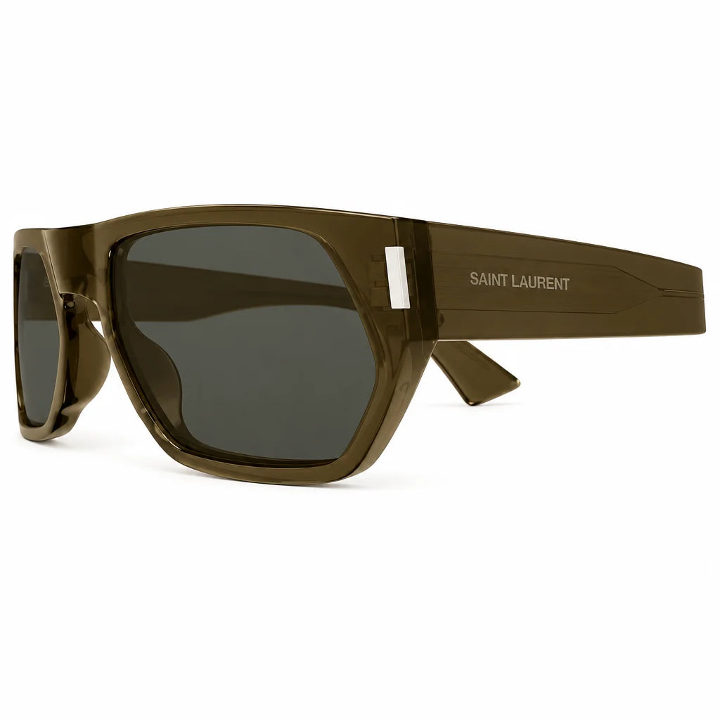 Saint Laurent SL 898 Men Brown/Grey Sunglasses